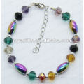 Bracelet en perles de cristal Hematite